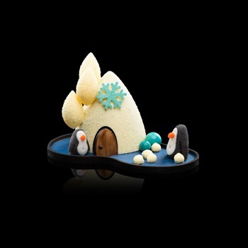 Igloo  - Chocolat noir et blanc, amandes et noisettes enrobées et divers petits chocolats. 290g 59.-